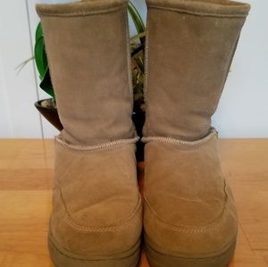 Ladies Warm Leather Boots